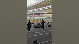 H.Rhoma Irama dan Soneta selesai cek sound di lap. aji imbut Tenggarong