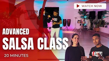 Salsa dancing On2 | Advanced salsa tutorial | Step by step explanation
