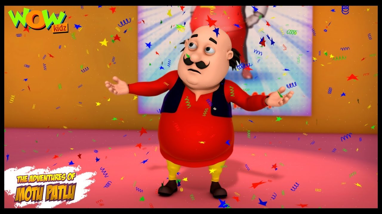 Motu Patlu Cartoons In Hindi |  Animated cartoon | Party invitation | Wow Kidz