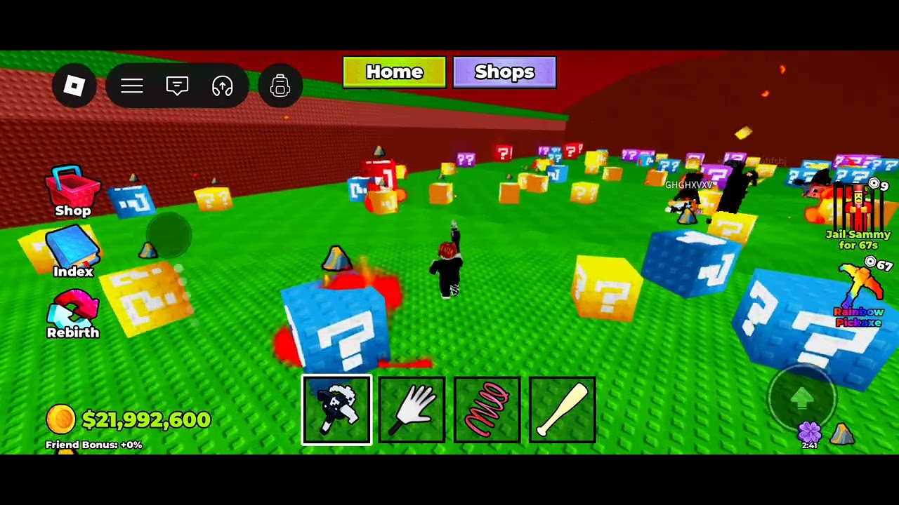 Roblox Lucky Blocks: The Volcano Event GAVE and TOOK AWAY... 🌋😭