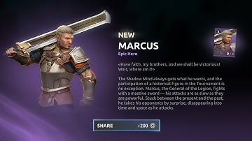 How to get Marcus in 10 mins with 1 device | Shadow Fight 4 Arena