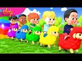 "🎶 Baa Baa Colorful Sheep Song | Sing &amp; Learn Colors with Fun Nursery Rhymes for Kids! 🐑✨"