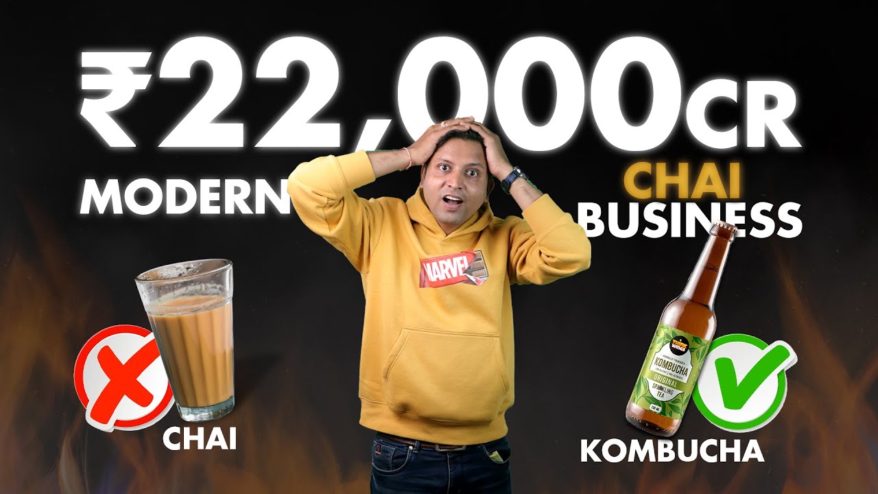 How To Start Kombucha Tea: India's Next Billion-Dollar Idea | Killing ₹900 Billion Soft Drink Market