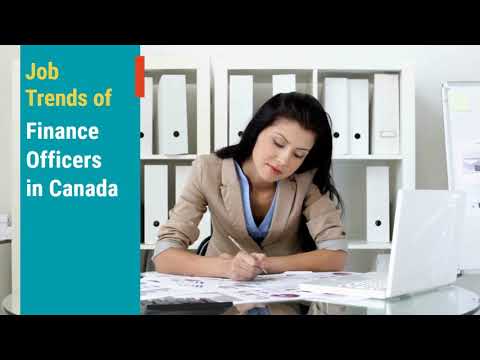 Job Trends for Finance Officers in Canada.