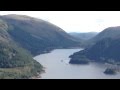 Two Avro Lancaster Bombers Fly Low Level over Thirlmere Reservoir