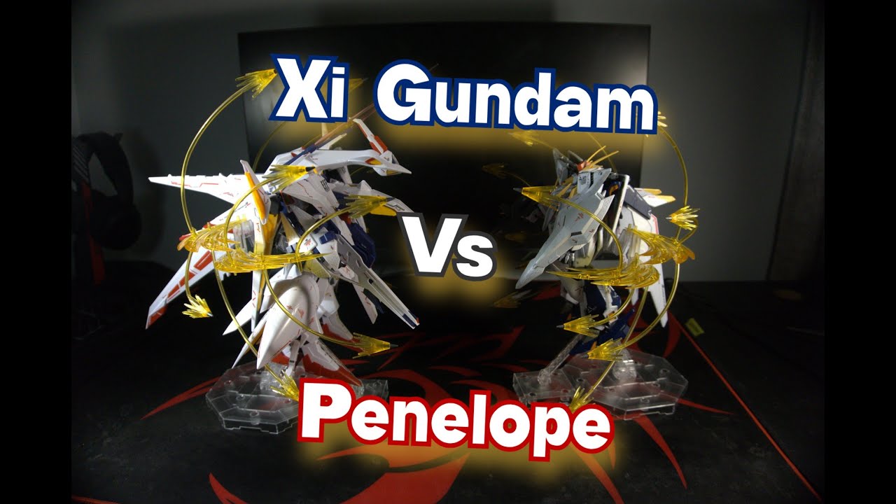 HG RX-105 Xi Gundam vs RX-104FF Penelope [Funnel Effect