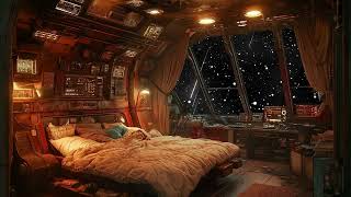 Private Interstellar Suite in Deep Space | Ambient Music and Deep Space Sounds | HD
