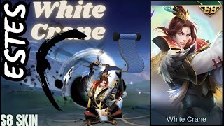 Estes White Crane S8 Skin Mlbb Skin Effects 4K Uhd Hero Entrance & Skill Effects