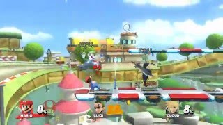 Mario's Smash Battles: VS. Luigi & Cloud