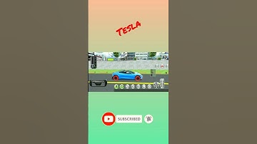 NEW TESLA | 3D DRİVİNG CLASS | ELECTRİC CAR | #shorts #cargames #androidgames