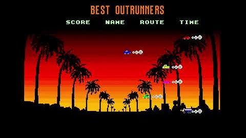 MiSTer Genesis pseudo-3D Testing - Outrun (World)