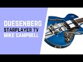 Duesenberg USA Starplayer TV Mike Campbell - Semi-Hollow Electric Guitar (Demo/Test)