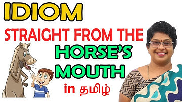 STRAIGHT FROM THE HORSE