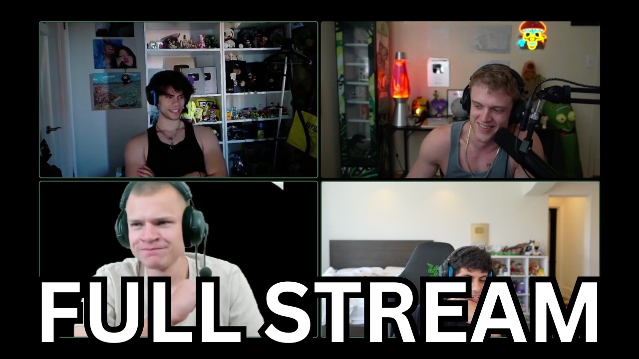 21 MAY - Playing Games W/ Jynxzi, Joe Bartolozzi & Dantes FULL Stream!