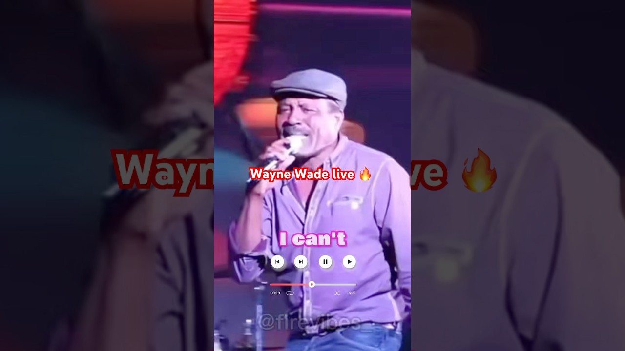 Wayne Wade live performance 💯💯🔥 - YouTube