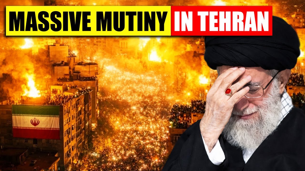 Iran In Flames As IRGC Withdraw — 1,5 Million Iranians HIT Tehran With Surprising Protest
