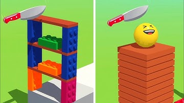 Slice It All Gameplay! Satisfying and Relaxing ASMR Slicing Video NEW UPDATE