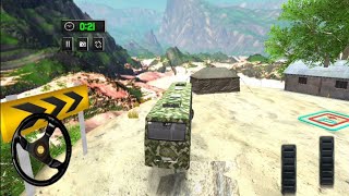 Army Bus Driving Simulator Offroad | Bus Simulator Gameplay screenshot 5