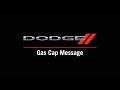 Gas Cap Message | How To | 2020 Dodge Grand Caravan