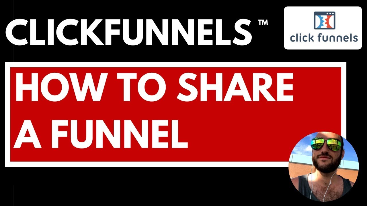 Clickfunnels - How to Share a Funnel
