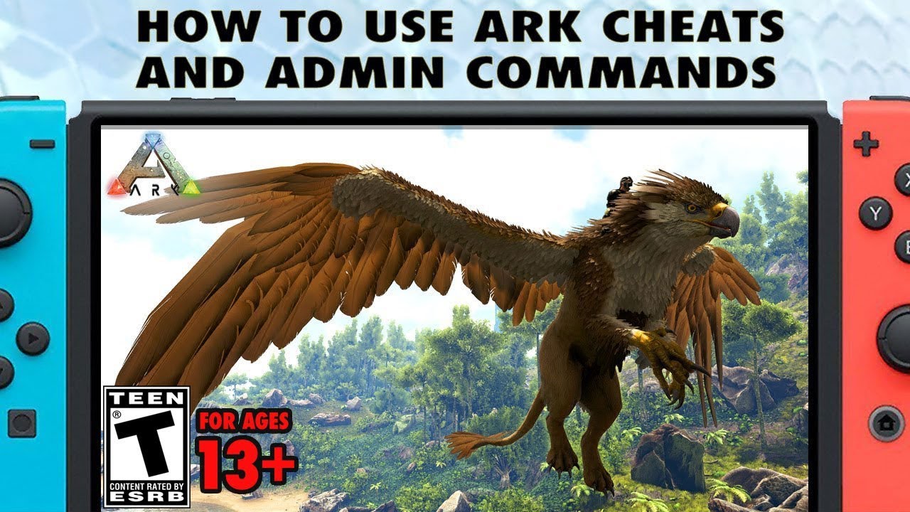 How To Use Ark Cheats And Admin Commands For All Ark Consoles Youtube