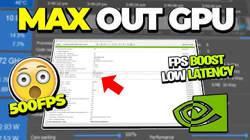 How to Get 500 FPS in Games with NVIDIA Profile Inspector