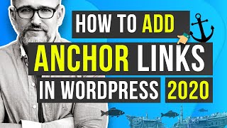 how to add anchor links in wordpress - 2021
