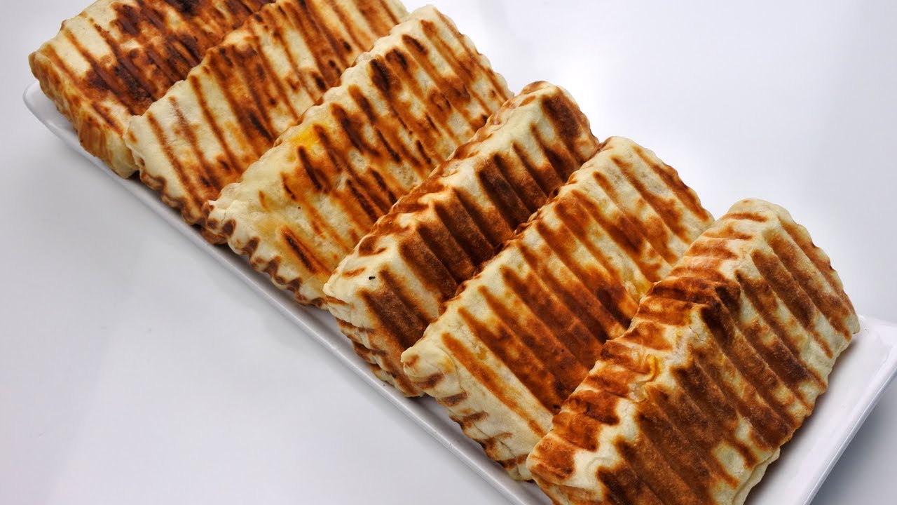 فطائر المقلات / طاكوس اكسبرس بدون عجينة تورتيلا سهلة وإقتصادية - طبخات ياسمين