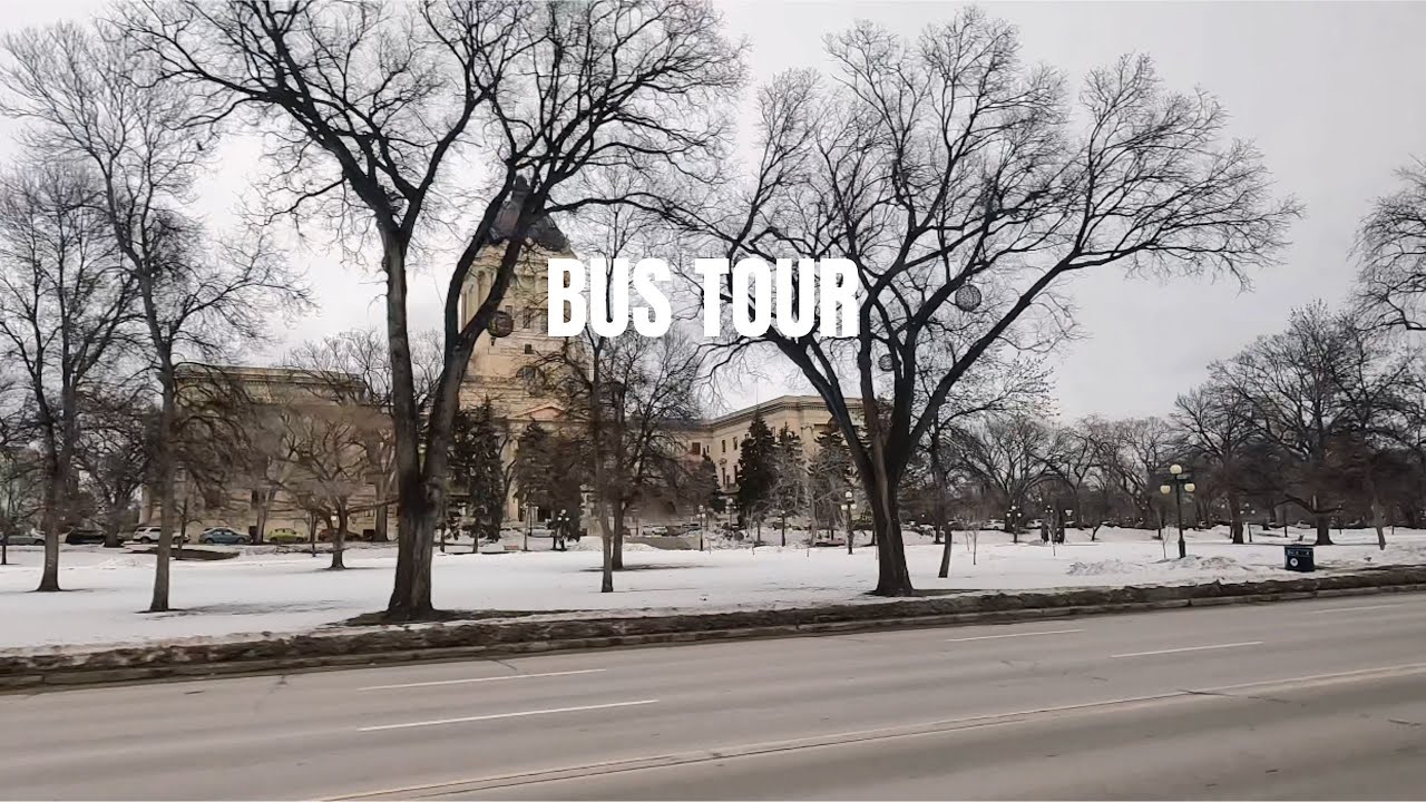 Bus tour bus 16 Downtown to Kingston Row Winnipeg • Canada YouTube