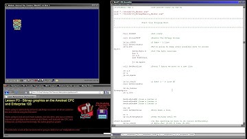 Lesson P3 - Bitmap graphics on the Amstrad CPC and Enterprise 128