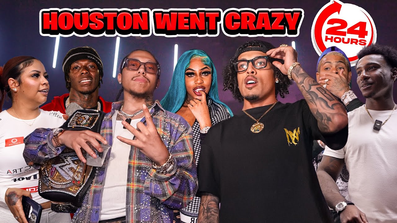 24 Hours In Houston With YouTubers & Streamers! 