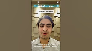 #GST#GST Changes wef 01.04.25#ISD#Common ITC#GSTR 6