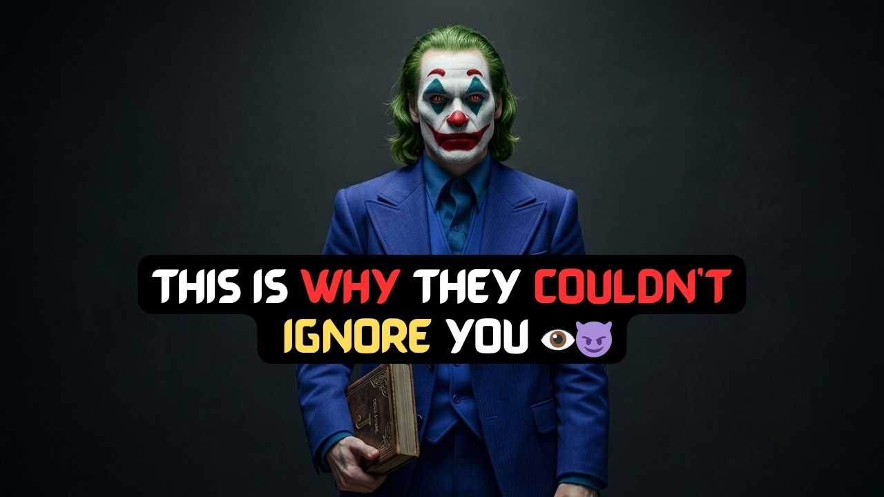 A POWERFUL PERSON JUST LOCKED ONTO YOU… AND IT’S NOT RANDOM 👿| JOKER SPEECH | JOKER MOTIVATION