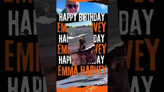 Griddle crew birthday announcement
