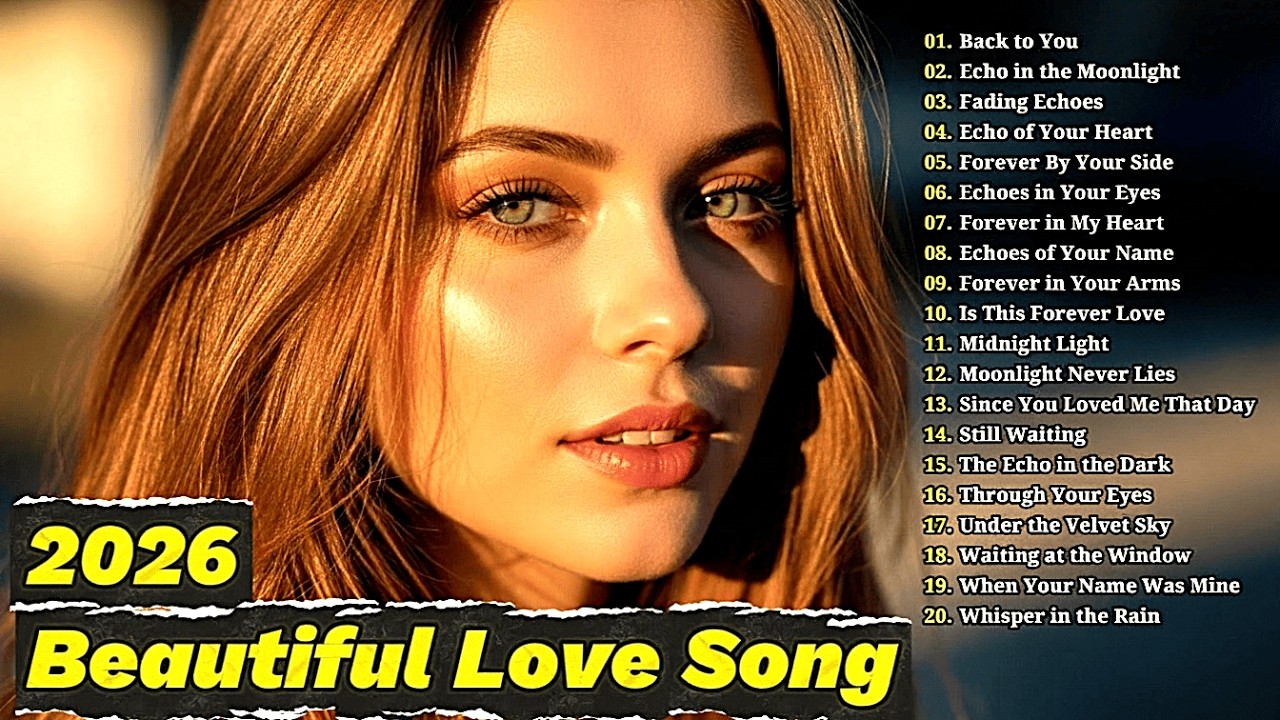 Beautiful Romantic Songs 2026 💕 Love Ballads for Broken & Healing Hearts | Playlist 2026