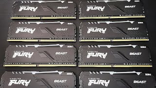 #Shorts (kinda a...) 128 GB Kingston FURY RAM, Threadripper 3970X