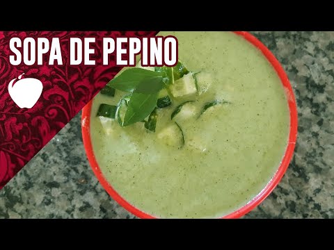 Vídeo: Sopa De Pepino Cru