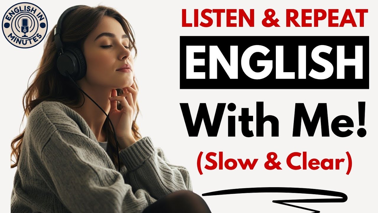 Improve Your English Speaking Fluency With Me | Daily English Listening & Speaking Practice Podcast