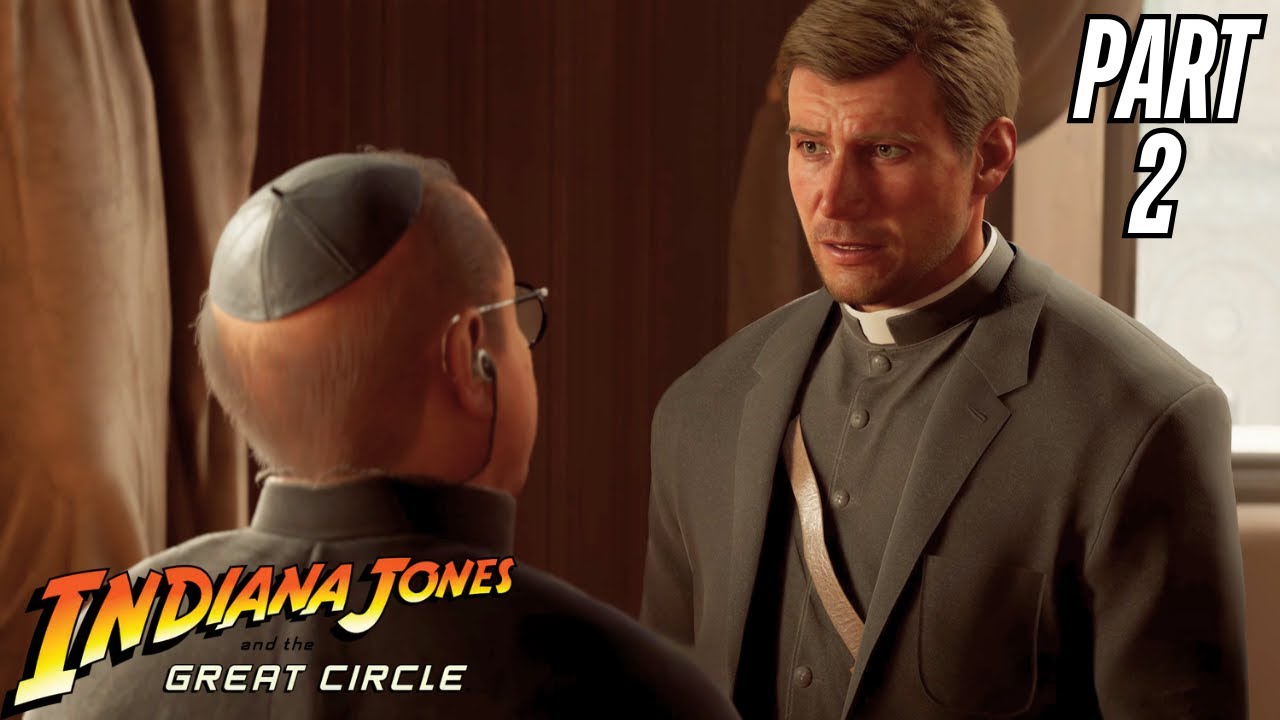 Jones The Riest Becoming A Priest | Indiana Jones And The Great Circle | Pt.2 - YouTube