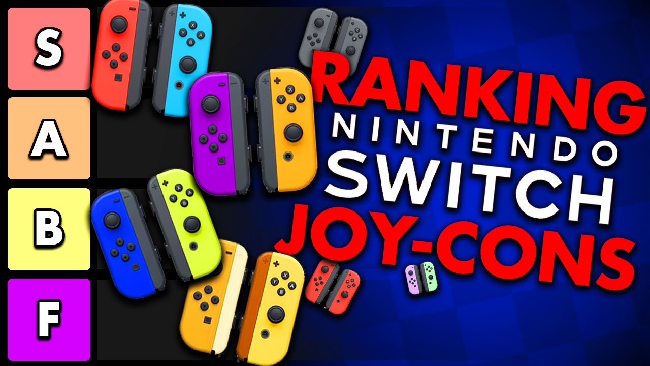 I Ranked Every Switch Joy-Con EVER!