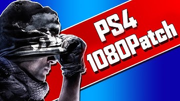 PS4 Patch Required for 1080P on Cod Ghosts