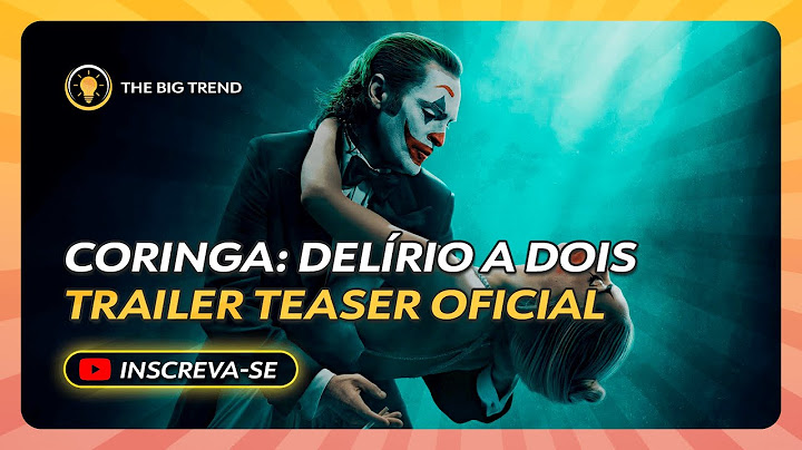 Coringa: Delírio a Dois | Trailer Teaser Oficial Assista