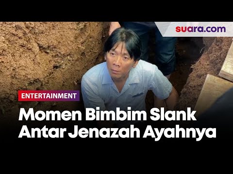 Momen Bimbim Slank Ikut Antar Jenazah Mendiang Ayah ke Liang Lahad