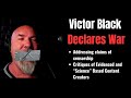 Victor black declares war on science based content creators  kassem questions his approach