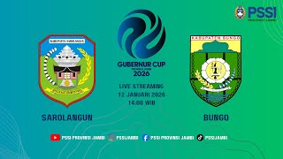 SAROLANGUN vs BUNGO | GUBERNUR CUP  2026 | PENYISIHAN GRUB