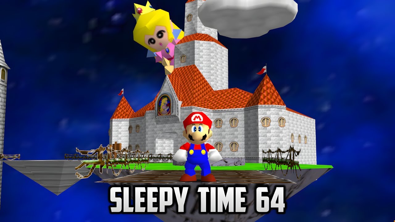 ⭐ Super Mario 64: Sleepy Time 64 (Mirror Mode) - Longplay