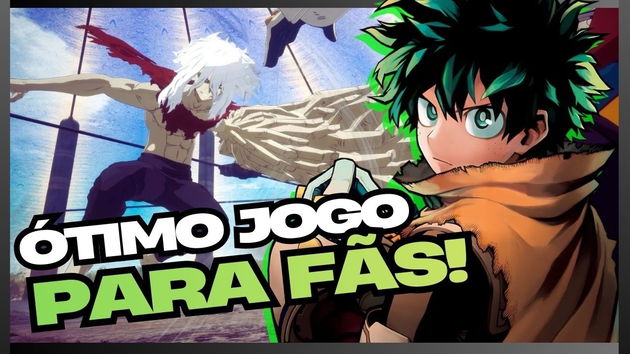 UM BOM JOGO PARA OS FÃS! | MY HERO ACADEMIA: All's Justice - Review