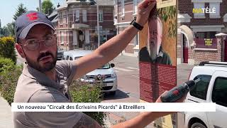 Patrimoine Le Circuit Des Écrivains De La Langue Picarde Célèbre Jean-Pierre Semblat À Etreillers