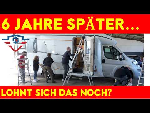 Renewing the motorhome sealant – is it really worthwhile after 6 years?