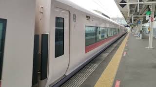 4月18日土浦駅 57M ときわ57号 E657系 トップナンバー編成 水カツK1編成 発車